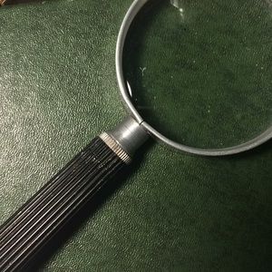 Vintage magnifying glass